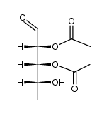 O2,O3-diacetyl-5-deoxy-D-ribose Structure