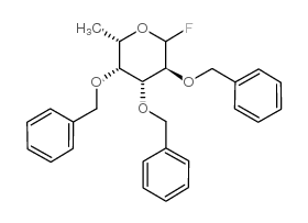 2,3,4-tri-o-benzyl-l-fucopyranosyl fluoride结构式