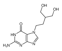 2-amino-1,7-dihydro-7-(4'-hydroxy-3'-hydroxymethyl)butyl-6-oxo-6H-purine Structure