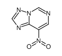 8-硝基-[1,2,4]噻唑并[1,5-c]嘧啶结构式