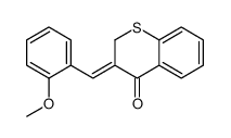 (3Z)-3-[(2-methoxyphenyl)methylidene]thiochromen-4-one结构式