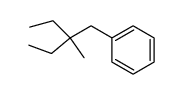 (2-ethyl-2-methylbutyl)benzene Structure