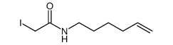 N-(hex-5-enyl)-2-iodoacetamide结构式