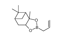 (+)-烯丙基硼酸蒎烷二醇酯结构式