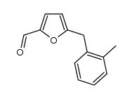 5-(o-methylbenzyl)furan-2-carbaldehyde Structure