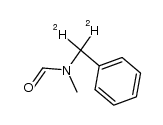 N-methyl-N-(benzyl-α,α-d2)formamide Structure