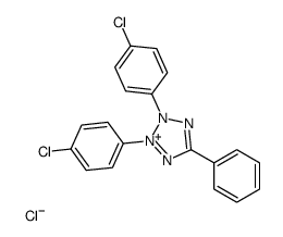 2,3-双(4-氯苯基)-5-苯基氯化四氮唑结构式