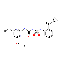 环胺磺隆结构式