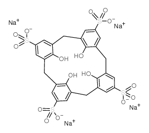 4-sulfocalix[4]arene sodium salt Structure