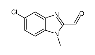 1H-Benzimidazole-2-carboxaldehyde,5-chloro-1-methyl-(9CI)结构式