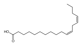 11-cis,14-cis-octadecadienoic acid Structure