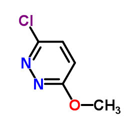 3-氯-6-甲氧基哒嗪结构式
