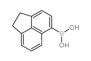 Acenaphthene-5-boronic acid structure