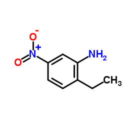 2-乙基-5-硝基苯胺结构式