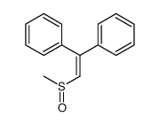 2,2-Diphenylvinyl(methyl) sulfoxide结构式
