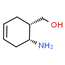 3-Cyclohexene-1-methanol,6-amino-,(1S,6R)-(9CI) structure