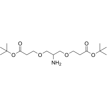 NH-bis(C1-PEG1-Boc)结构式