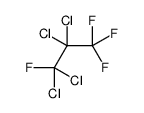 1 1 2 2-TETRACHLORO-1 3 3 3-TETRAFLUOROPROPANE structure