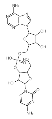 Adenosine,cytidylyl-(3'®5')- structure