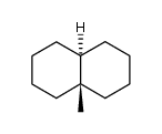 9-methyl-trans-decahydronaphthalene结构式