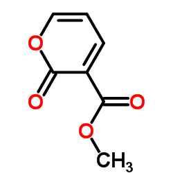 2-氧代-2H-吡喃-3-甲酸甲酯结构式