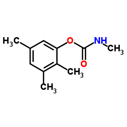 2,3,5-Trimethylphenyl methylcarbamate structure