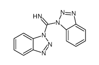 双(1H-苯并[d][1,2,3]三唑-1-基)甲胺结构式