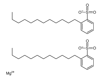 Magnesium bis(2-dodecylbenzenesulfonate) Structure