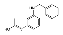 3-(N-苄基)-氨基-乙酰苯胺结构式