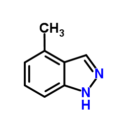 4-甲基-1H-吲唑结构式
