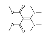[Bis(dimethylamino)methylen]malonsaeure-dimethylester结构式