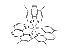 {Cr(4,7-Me2-1,10-phenantroline)3}(2+) Structure