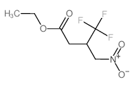 ethyl 4,4,4-trifluoro-3-(nitromethyl)butanoate结构式