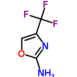 2-氨基-4-三氟甲基噁唑结构式
