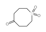 5-Thiocanone,1,1-dioxide Structure
