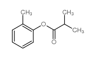 ortho-cresyl isobutyrate Structure