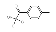 2,2,2-trichloro-1-(4-methylphenyl)ethanone结构式