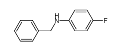 N-苄基-4-氟苯胺盐酸盐结构式