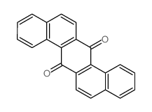 1,2:5,6-Dibenz-9, 10-anthraquinone结构式