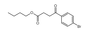 butyl 4-(4-bromophenyl)-4-oxobutanoate结构式