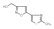 (5-(2-甲基噻唑-4-基)异噁唑-3-基)甲醇结构式