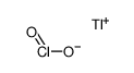 thallium(I) chlorite Structure