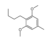 2-butyl-1,3-dimethoxy-5-methylbenzene Structure
