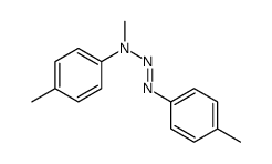 N,4-dimethyl-N-[(4-methylphenyl)diazenyl]aniline结构式