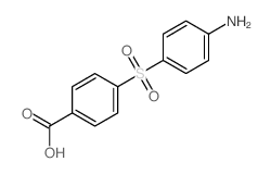 4-(4-aminophenyl)sulfonylbenzoic acid Structure