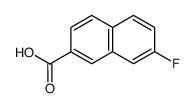 7-fluoro-2-naphthoic acid结构式