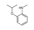 Benzenamine, N-methyl-2-(1-methylethoxy)- (9CI) Structure