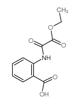 2-{[[乙氧基(氧代)乙酰基]氨基}苯甲酸结构式