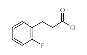 3-(2-fluorophenyl)propanoyl chloride结构式