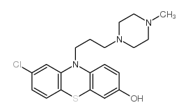 7-羟基丙氯拉嗪结构式